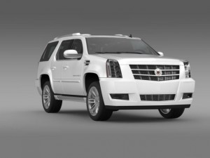 cadillac escalade 2013 3D Model