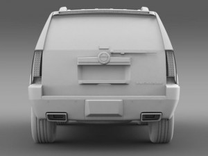 cadillac escalade 2013 3D Model