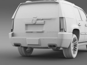 cadillac escalade 2013 3D Model