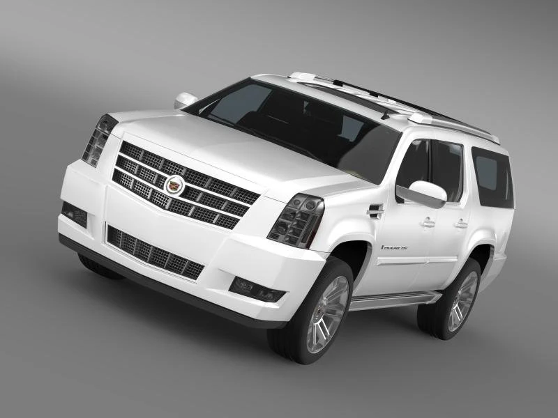 cadillac escalade 2013 esv 3D Model .c4d .max .obj .3ds .fbx .stl .blend 