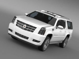 cadillac escalade 2013 esv 3D Model