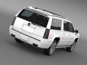 cadillac escalade 2013 esv 3D Model