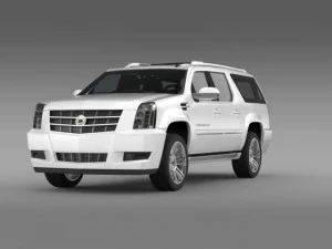 cadillac escalade 2013 esv 3D Model