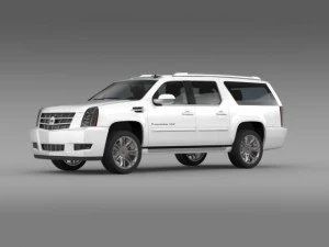 cadillac escalade 2013 esv 3D Model