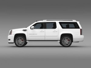 cadillac escalade 2013 esv 3Dモデル