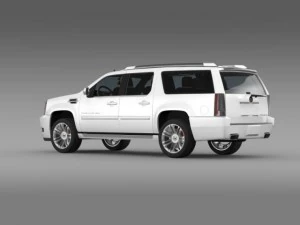 cadillac escalade 2013 esv 3D Model