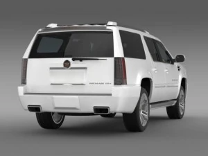 cadillac escalade 2013 esv 3D Model