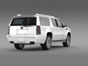 cadillac escalade 2013 esv 3D Model