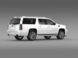cadillac escalade 2013 esv 3Dモデル