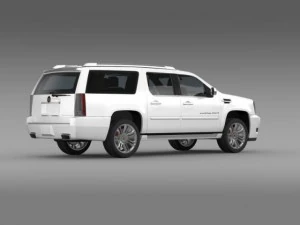 cadillac escalade 2013 esv 3D Model