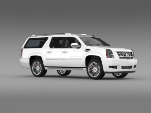 cadillac escalade 2013 esv 3Dモデル