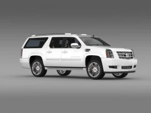 cadillac escalade 2013 esv 3D Model