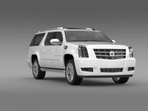 cadillac escalade 2013 esv 3D Model