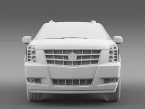 cadillac escalade 2013 esv 3D Model