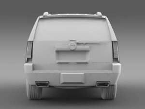 cadillac escalade 2013 esv 3Dモデル