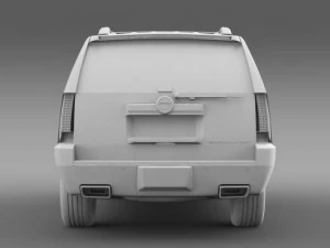 cadillac escalade 2013 esv 3D Model