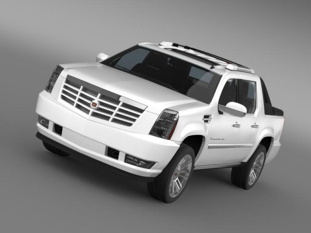 cadillac escalade 2013 ext 3D Model .c4d .max .obj .3ds .fbx .stl .blend 