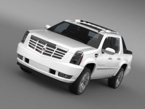 cadillac escalade 2013 ext 3Dモデル