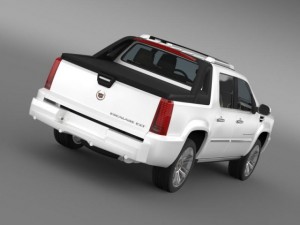 cadillac escalade 2013 ext 3D Model