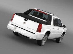 cadillac escalade 2013 ext 3D Model