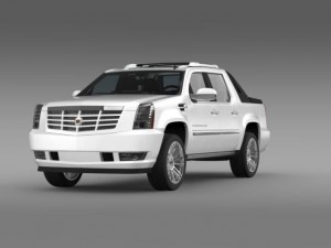 cadillac escalade 2013 ext 3D Model