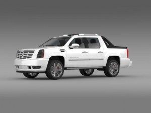 cadillac escalade 2013 ext 3D Model