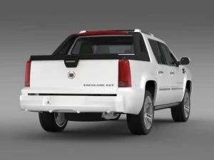 cadillac escalade 2013 ext 3D Model