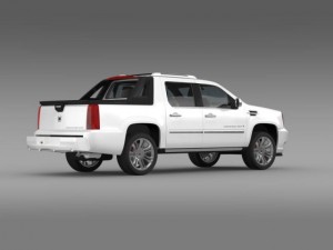 cadillac escalade 2013 ext 3D Model