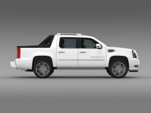 cadillac escalade 2013 ext 3D Model