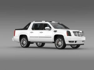 cadillac escalade 2013 ext 3D Model