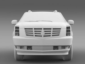 cadillac escalade 2013 ext 3D Model