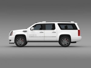 cadillac escalade esv 3D 模型