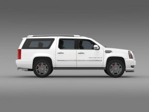 cadillac escalade esv 3D 模型