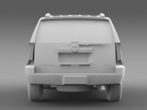 cadillac escalade esv 3D 模型