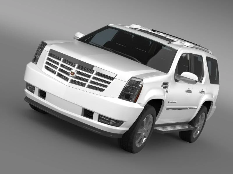 cadillac escalade european version 3D Model .c4d .max .obj .3ds .fbx .stl .blend