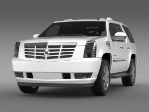 cadillac escalade european version 3D Model