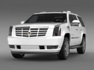 cadillac escalade european version 3D Model