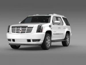 cadillac escalade european version 3D Model