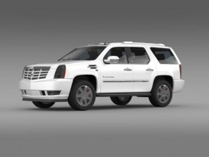 cadillac escalade european version 3D Model