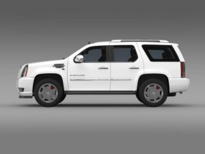 cadillac escalade european version 3D Model