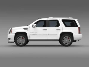 cadillac escalade european version 3D Model