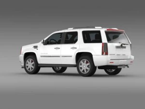 cadillac escalade european version 3D Model
