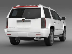 cadillac escalade european version 3D Model