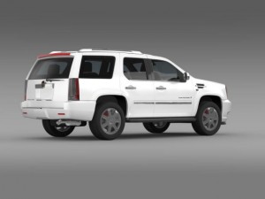 cadillac escalade european version 3D Model