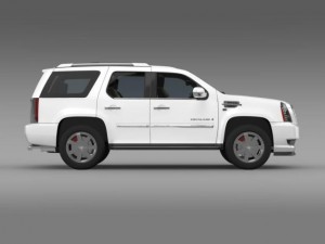 cadillac escalade european version 3D Model
