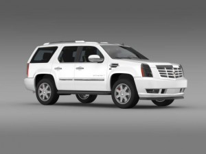 cadillac escalade european version 3D Model