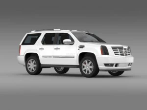 cadillac escalade european version 3D Model