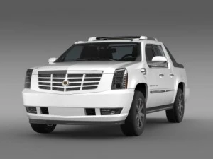 cadillac escalade ext 3D Model