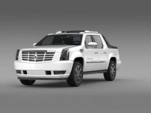cadillac escalade ext 3D Model