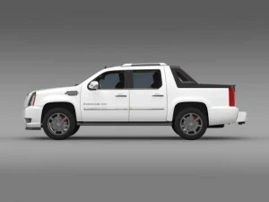 cadillac escalade ext 3D Model